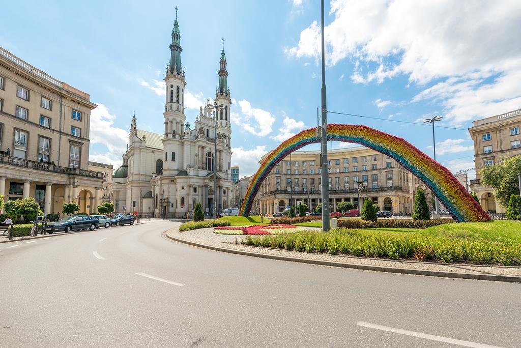 P&O Apartments Plac Zbawiciela Warsaw Bilik gambar